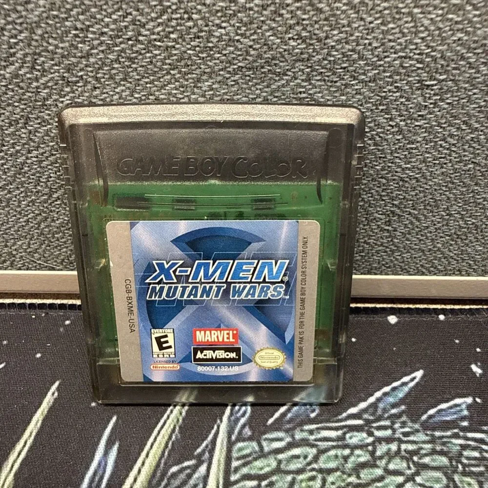 X-Men Mutant Wars (Game Boy Color, 1998) Tested
